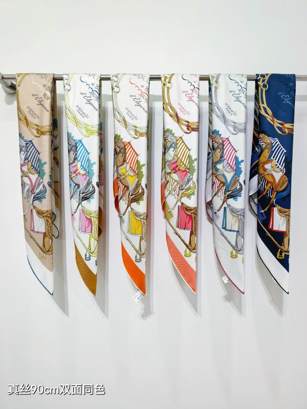 Hermes silk scarf 90X90cm E032215